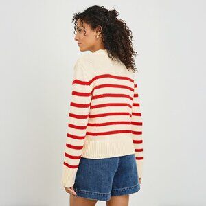 Rails Alise Sweater in Cherry Stripe Sz. S
